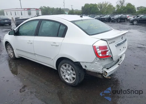 2012 Nissan Sentra 2.0 S из США, поврежденный, VIN 3N1AB6AP7CL622201